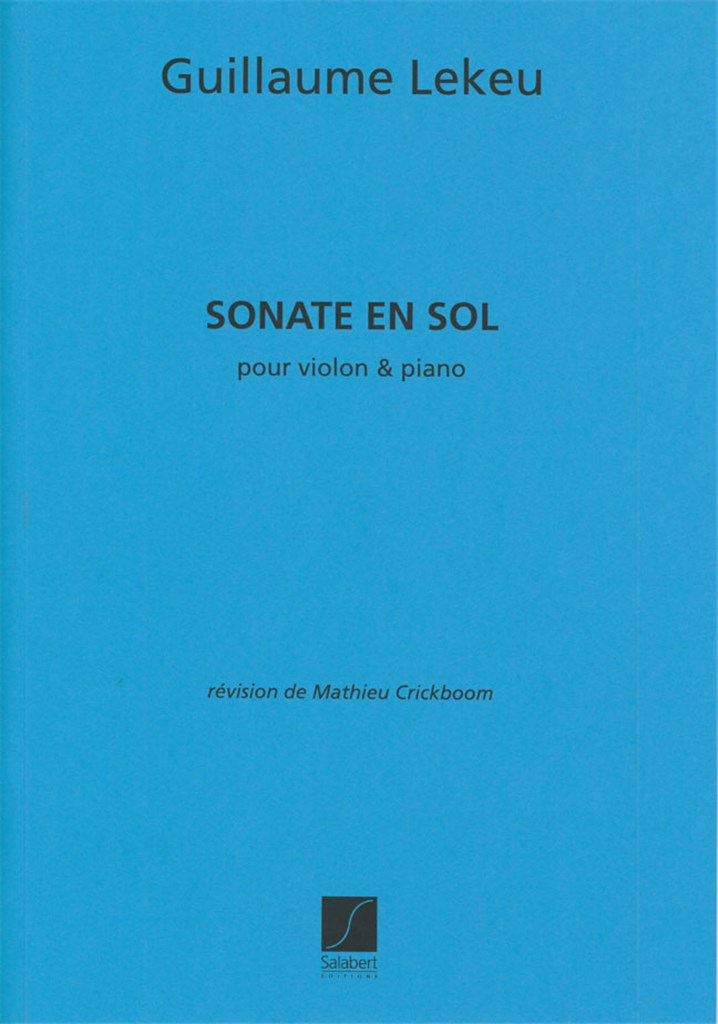 Sonate En Sol Majeur